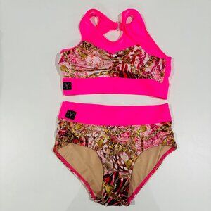 Kandi Kouture Two Piece Pink Set Size Teen XS